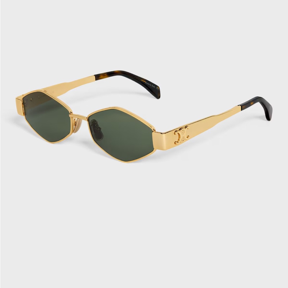 Celine triomphe hexagon sunglasses